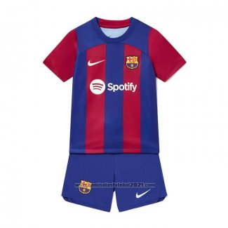 Camisola Barcelona 1º Crianca 2023-2024