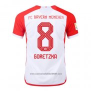 Camisola Bayern de Munique Jogador Goretzka 1º 2023-2024