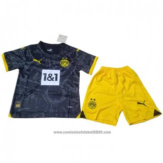 Camisola Dortmund 2º Crianca 2023-2024