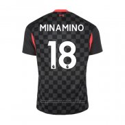 Camisola Liverpool Jogador Minamino 3º 2020-2021