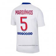 Camisola Paris Saint-Germain Jogador Marquinhos 2º 2020-2021