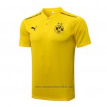 Camisola Polo Dortmund 2021-2022 Amarelo