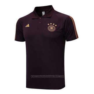 Camisola Polo del Alemanha 2022-2023 Brown