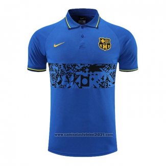 Camisola Polo del Barcelona 2022-2023 Azul