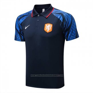 Camisola Polo del Holanda 2022-2023 Azul