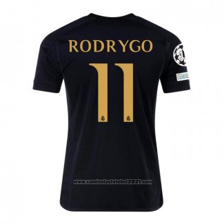 Camisola Real Madrid Jogador Rodrygo 3º 2023-2024