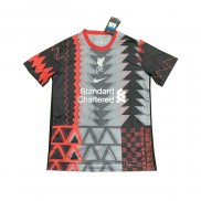 Camisola Treinamento Liverpool 2021 Cinza
