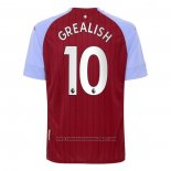 Camisola Aston Villa Jogador Grealish 1º 2020-2021