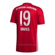 Camisola Bayern de Munique Jogador Davies 1º 2020-2021