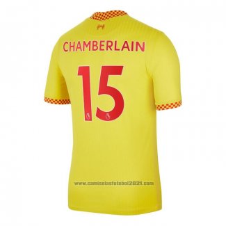 Camisola Liverpool Jogador Chamberlain 3º 2021-2022