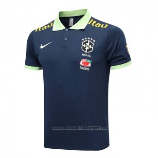 Camisola Polo del Brasil 2023-2024 Azul