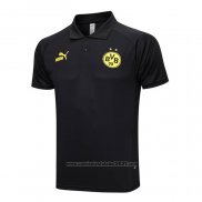 Camisola Polo del Dortmund 2023-2024 Preto