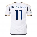 Camisola Real Madrid Jogador Rodrygo 1º 2023-2024