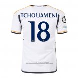 Camisola Real Madrid Jogador Tchouameni 1º 2023-2024