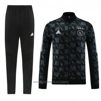 Jaqueta de Treinamento Ajax 2023-2024 Preto