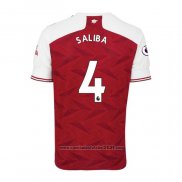 Camisola Arsenal Jogador Saliba 1º 2020-2021