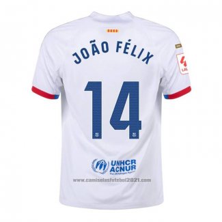 Camisola Barcelona Jogador Joao Felix 2º 2023-2024