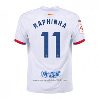 Camisola Barcelona Jogador Raphinha 2º 2023-2024