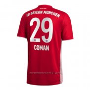 Camisola Bayern de Munique Jogador Coman 1º 2020-2021