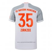 Camisola Bayern de Munique Jogador Zirkzee 2º 2020-2021