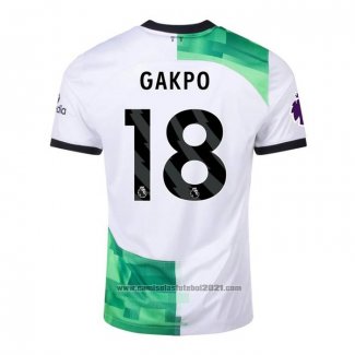 Camisola Liverpool Jogador Gakpo 2º 2023-2024