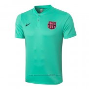 Camisola Polo Barcelona 2020-2021 Verde