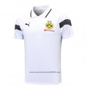 Camisola Polo del Dortmund 2023-2024 Branco