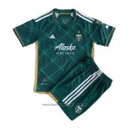 Camisola Portland Timbers 1º Crianca 2023-2024