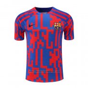 Camisola de Treinamento Barcelona 2022-2023 Vermelho Y Azul