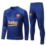 Sueter de Treinamento Barcelona 2022-2023 Azul