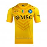 Tailandia Camisola Naples Goleiro 2023-2024 Amarelo