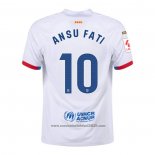 Camisola Barcelona Jogador Ansu Fati 2º 2023-2024