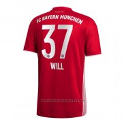 Camisola Bayern de Munique Jogador Will 1º 2020-2021