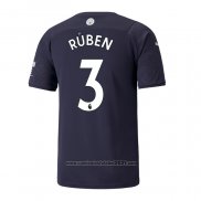 Camisola Manchester City Jogador Ruben 3º 2021-2022
