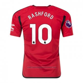 Camisola Manchester United Jogador Rashford 1º 2023-2024