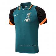 Camisola Polo Liverpool 2022-2023 Verde