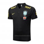 Camisola Polo del Brasil 2022-2023 Preto