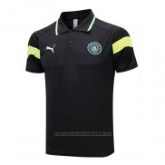 Camisola Polo del Manchester City 2023-2024 Preto