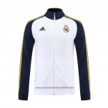 Jaqueta Real Madrid 2022-2023 Branco Y Azul