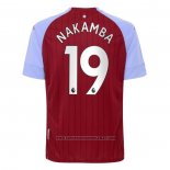 Camisola Aston Villa Jogador Nakamba 1º 2020-2021