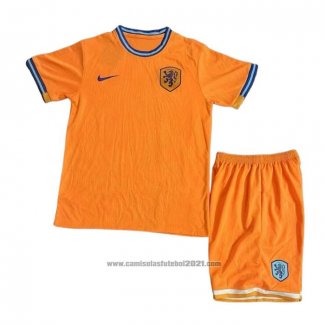 Camisola Holanda 1º Crianca 2024