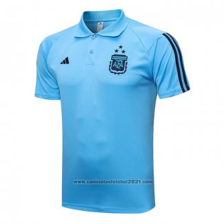 Camisola Polo del Argentina 2022-2023 Azul