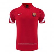 Camisola Polo del Barcelona 2022-2023 Vermelho