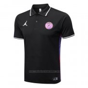 Camisola Polo del Paris Saint-Germain Jordan 2022-2023 Preto