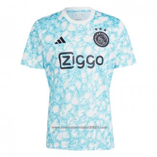 Camisola Pre Match del Ajax 2023 Azul