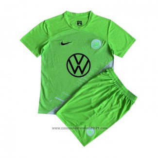 Camisola Wolfsburg 1º Crianca 2023-2024