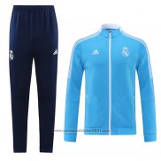Jaqueta de Treinamento Real Madrid 2021-2022 Azul