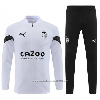 Sueter de Treinamento Valencia 2022-2023 Branco