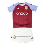 Camisola Aston Villa 1º Crianca 2020-2021