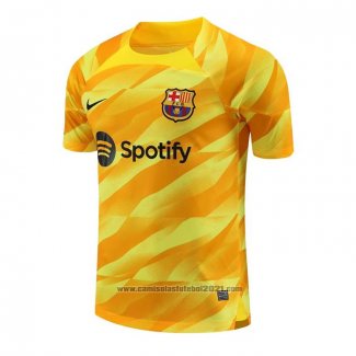 Camisola Barcelona Goleiro 2023-2024 Amarelo